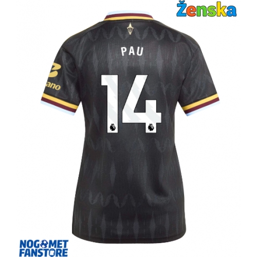 Aston Villa Pau Torres #14 Gostujuci Dres za Ženska 2026-27 Kratak Rukav